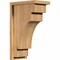 Ekena Millwork Mediterranean Smooth Corbel w/Backplate, Western Red Cedar, 7 1/2"W x 12"D x 20"H COR08X12X20MED01SWR - alternate 1